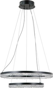 Italux glamour modern függeszték barlo matt fekete itxpnd-34526-2l-bk