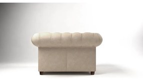 Krémszínű bársony fotel Cambridge – Ropez