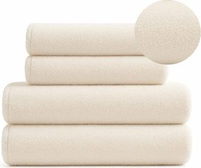 Pamut Fürdőlepedő Szett 4 Db-os Ekrü Koney