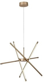 Rabalux 72339 - LED Csillár zsinóron HENLI2 LED/40W/230V 3000K arany