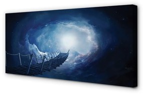 Canvas képek Ég felhők híd 100x50 cm