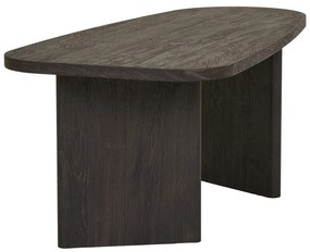 Sötétbarna dohányzóasztal 50x100 cm Melo – House Nordic