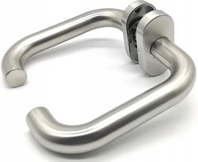MiLone rozsdamentes acél ajtókilincs ovális kivitelben