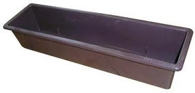 Virágládika 48 cm, barna