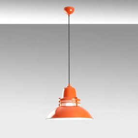 Kábeles függőlámpa TIBET 1xE27/40W/230V narancssárga