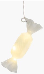 Fehér függő karácsonyi fénydekoráció ø 1,5 cm Hannah – Sirius