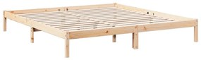 tömör fenyőfa extra hosszú ágykeret matrac nélkül 180 x 210 cm