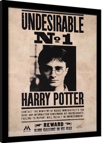 Keretezett Poszter Harry Potter - Undesirable N.1