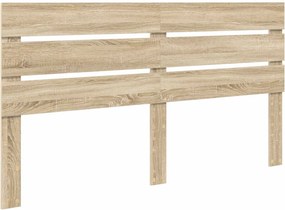 vidaXL Fejtámla Sonoma tölgy 160 cm Faanyag