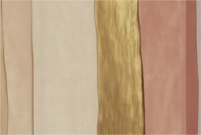 Flizelin Dekoratív fotótapéta Hálószobába Hullámos csíkok 104x70 Ragasztó