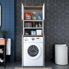 Mosógépszekrény kd101 - 1950 - diós