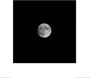 Poszter 40x40 cm telihold poszter hálószoba