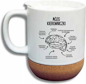 Fehér Bögre Parafa Vicces Ajándék Agy Vezető