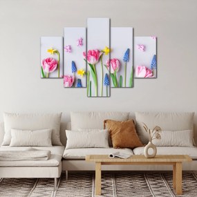 Tavaszi virágok képe (150x105 cm)