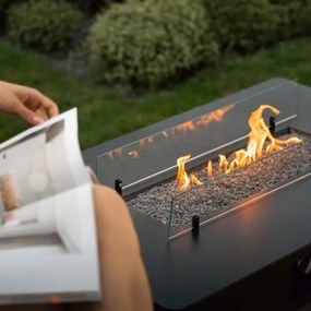 Planika Rio Table GAS - kültéri gáz kandalló 46x106 cm 10kW