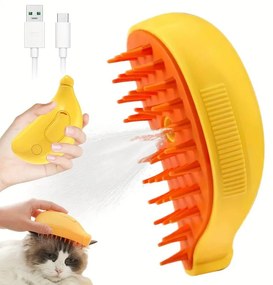 Gőzölős szőrkefe kutyáknak és macskáknak