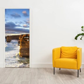 Fotótapéta ajtóra - Tengeri sziklák (95x205cm)