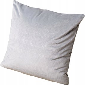 Dekorációs Párnahuzat szürke 40x40 texturált