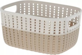Tárolókosár 33,5x17,5cm Műanyag rendszerező