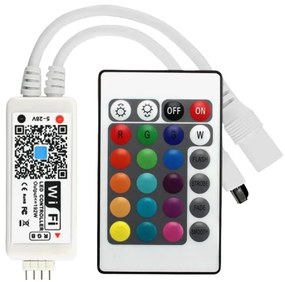 Solight WM57 - LED RGB Dimmelhető szalag LED/20W/230V 5m IP65 Tuya + távirányító