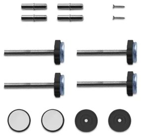 Lionelo TRUUS SLIM biztonsági kapu fekete/barna