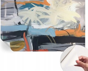 Prémium öntapadós fali fotótapéta Színes absztrakt 416x254 cm