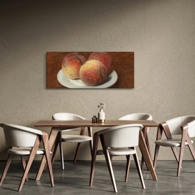 Kép - Henri Fantin-Latour, Three Peaches on a Plate, reprodukciók (120x50 cm)