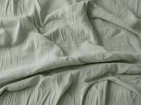 Muszlin ágynemű MUSSARI zsályazöld Ágyneműhuzat mérete: 2 db 70 x 90 cm | 200 x 220 cm