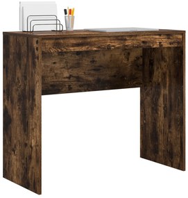 Íróasztal Füstölt tölgy Szerelt Fa 90 x 40 x 76 cm Íróasztal