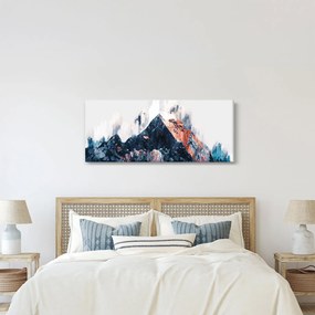 Kép - Absztrakt hegy (120x50 cm)