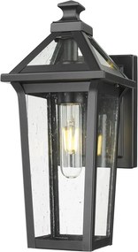 Cosmolight ZURICH W01609BK Fali lámpa 1x60W/E27 IP23