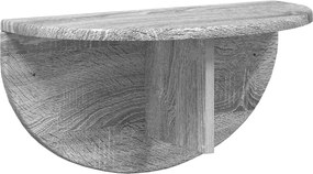 vidaXL Falpolc Falra szerelhető Szürke Sonoma 48 x 24 x 24 cm Faanyag