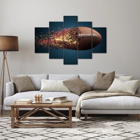 Kép - Rögbi labda akcióban (150x105 cm)