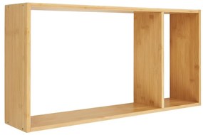 Ember fali polc, bambusz, natúr 70x15x35,5 cm
