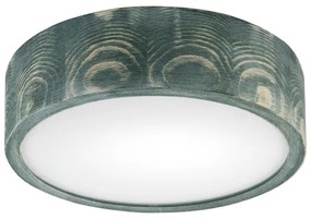 Brilagi - Mennyezeti lámpa PINO 1xE27/15W/230V fenyő/zöld átm. 27,5 cm