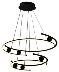 LED állítható fényerejű csillár kábellel LED/80W/230V 3000-6500K + DO