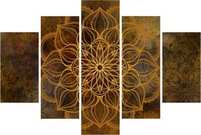 Kép - Az öröm mandala (150x105 cm)