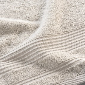 Bézs frottír pamut törölköző 50x90 cm Tendresse – douceur d'intérieur
