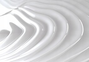 Fotótapéta Fehér hullámok absztrakt 520x318 modern design a nappaliba +ragasztó