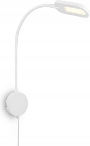 Led fali lámpa Briloner 2177016, 52 cm, 6W, fehér, forgatható, fényerő-szabályozható