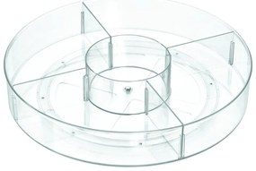 Kerek átlátszó tárolódoboz, ⌀ 45,7 cm - iDesign The Home Edit