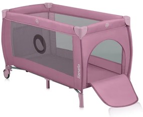 Lionelo - STEFI PLUS utazóágy, rózsaszín magnólia