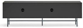 Fekete-antracitszürke TV-állvány 180x56 cm Nube – Teulat