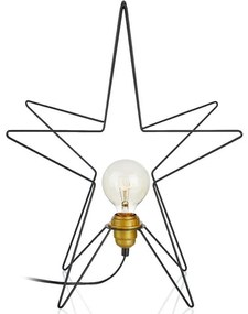 Fekete karácsonyi fénydekoráció Asterix – Markslöjd