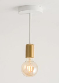 SIGMA LIGHTING 32377 GINO Vintage Mennyezeti Lámpák Fehér, Arany E27 IP20