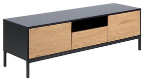 TV-állvány SARON tölgy/fekete