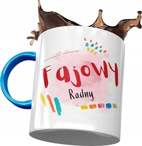 Kék Bögre Tanácsosnak Cool Tanácsos Nyomtatott Fotóval