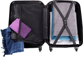 Lila 2 db-os keményhéjú bőröndkészlet „Premium” – 2 méret