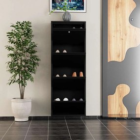 Locking 4 Piece Metal - Black