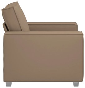 Kávébarna Műbőr Karosszék 59 cm
